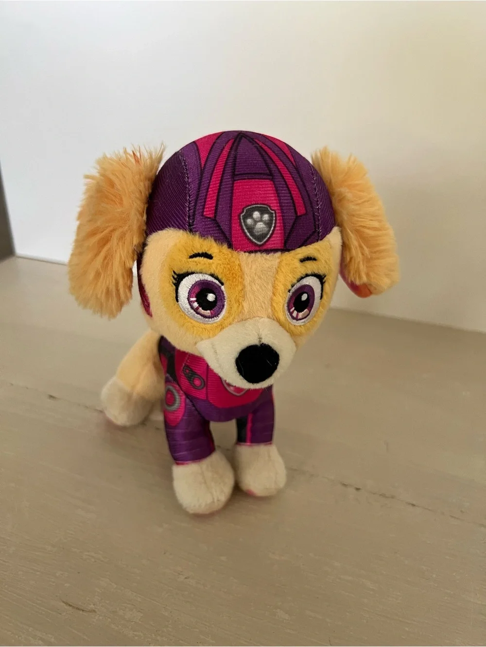 PAW Patrol Skye Plush Stuffed Animal 2018 Spin Master Pink Purple